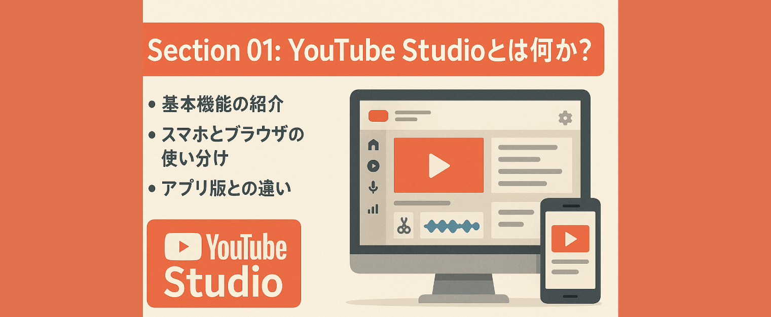 YouTube Studio 基本